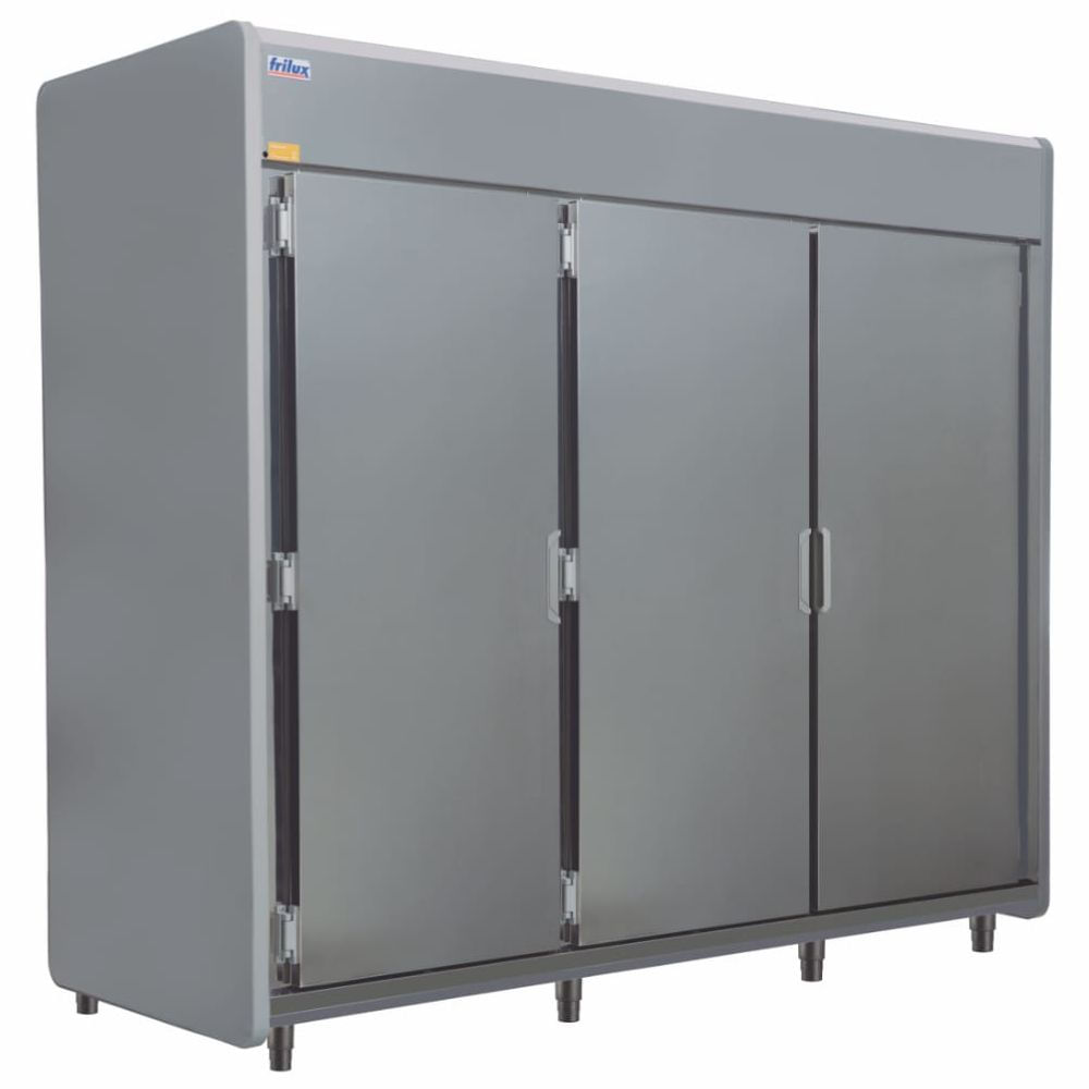 Mini Câmara Fria 3 Portas 3000 Litros Inox RF058 Frilux 220V