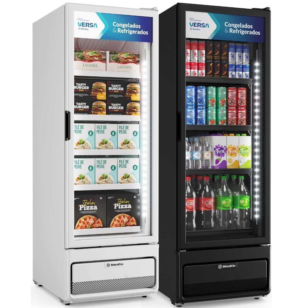 Freezer Vertical Multitemperatura 557L VM50AH Versa Metalfrio