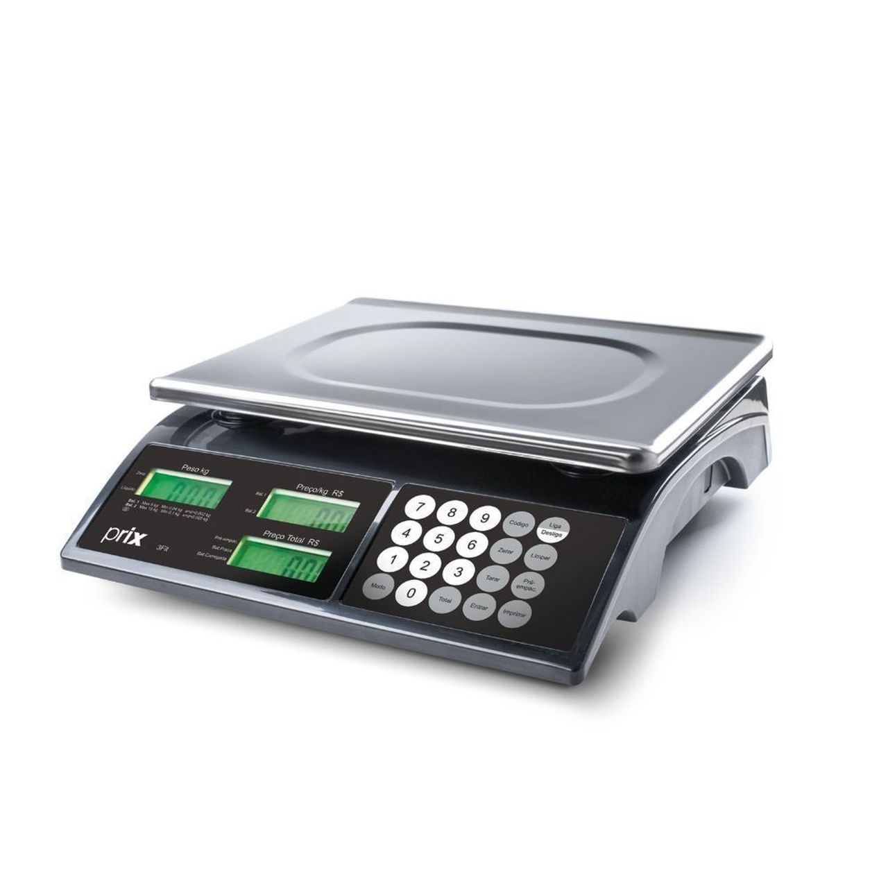 Balança Computadora Digital PRIX3 PLUS, CAPACIDADE 6KGX2G,15KGX5G ...