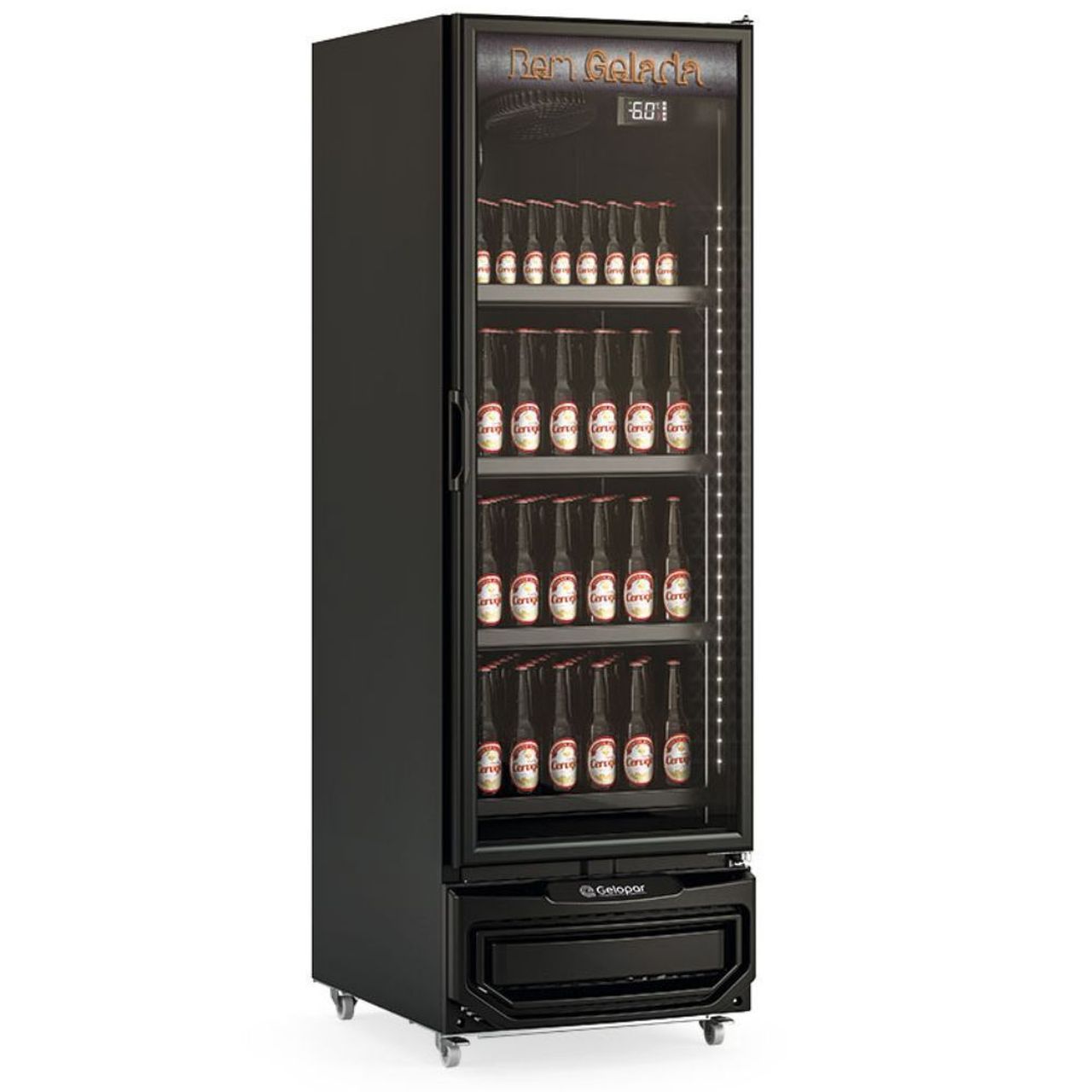 Cervejeira Vertical com Porta de Vidro 572 Litros GCB57VLC Gelopar