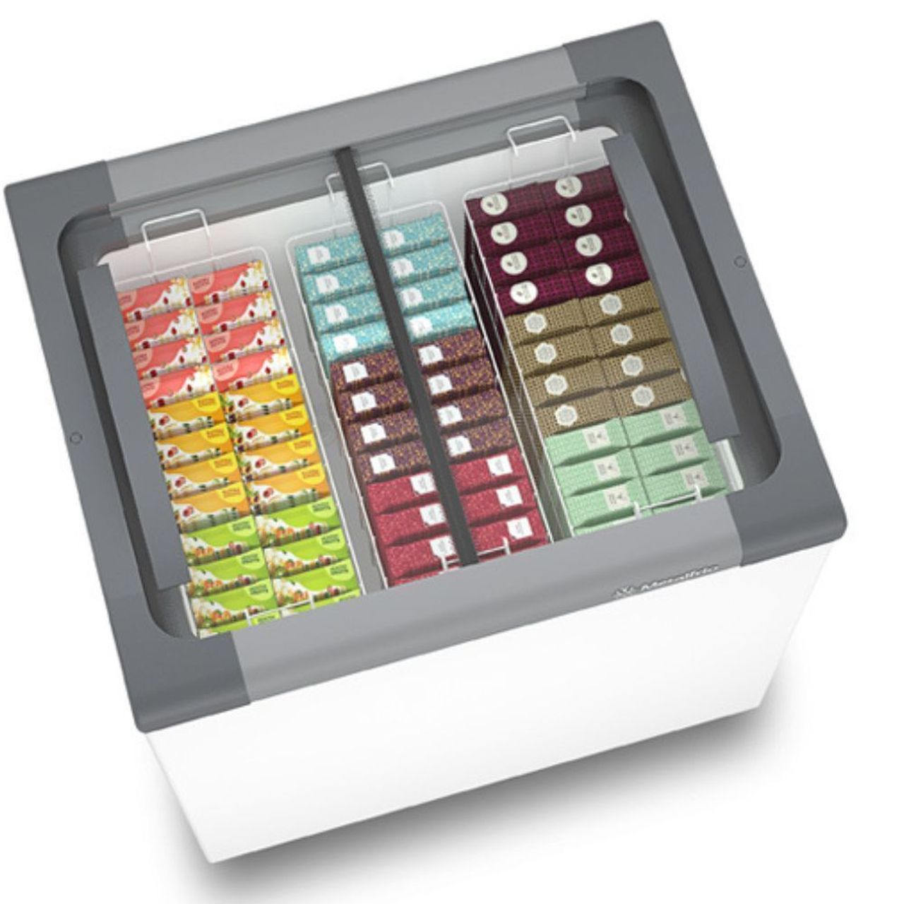 Freezer para Sorvetes e Congelados 185 Litros NF20 Metalfrio